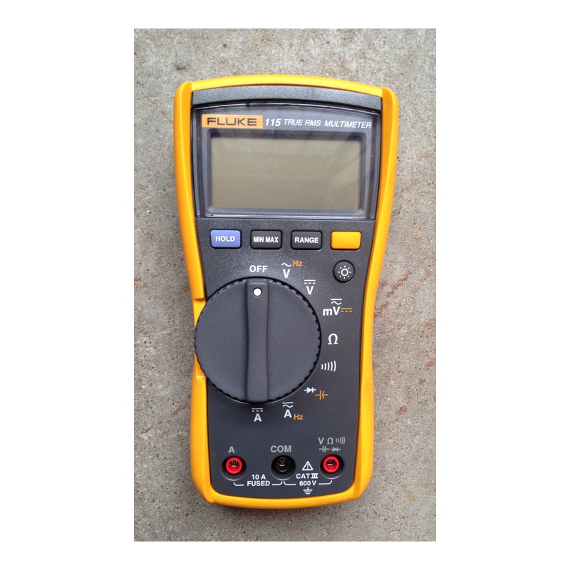 Fluke 115 True-RMS Digital Multimeter for Electrical Diagnostics