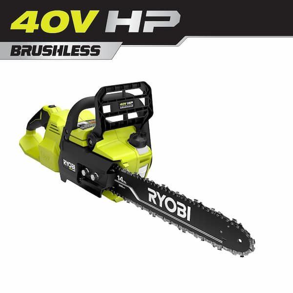 RYOBI 40V HP Brushless 18 in. Cordless Chainsaw (Tool-Only)
