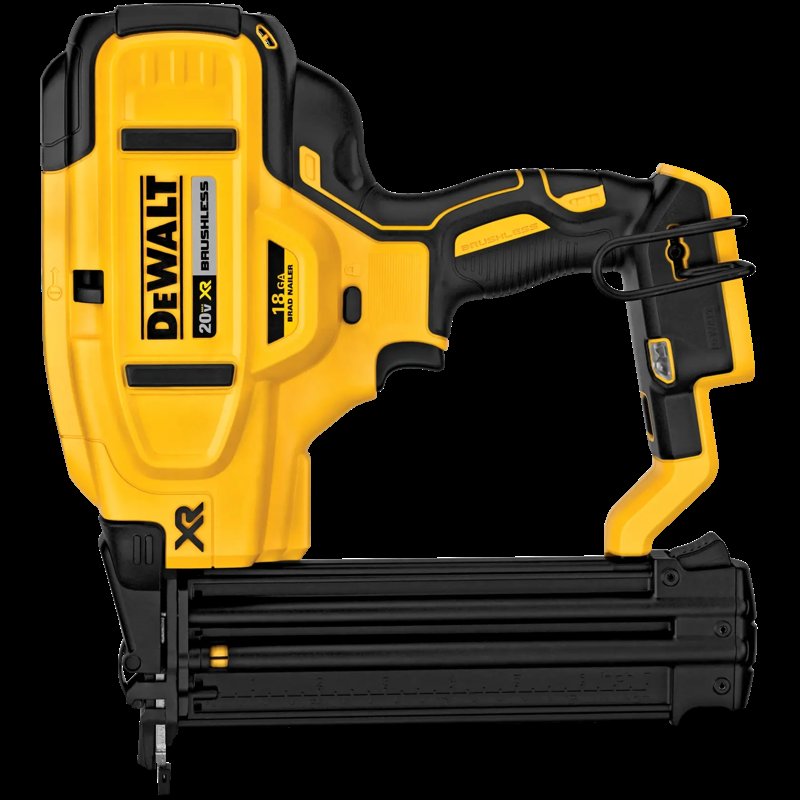 DEWALT 20V MAX XR 18-Gauge Cordless Brad Nailer (Tool Only)