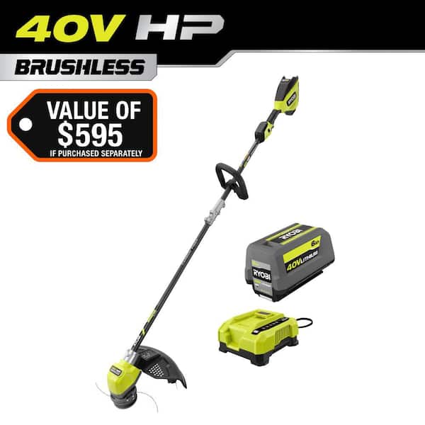 RYOBI 40V HP Brushless 20 in. Cordless Pole Hedge Trimmer (Tool Only)